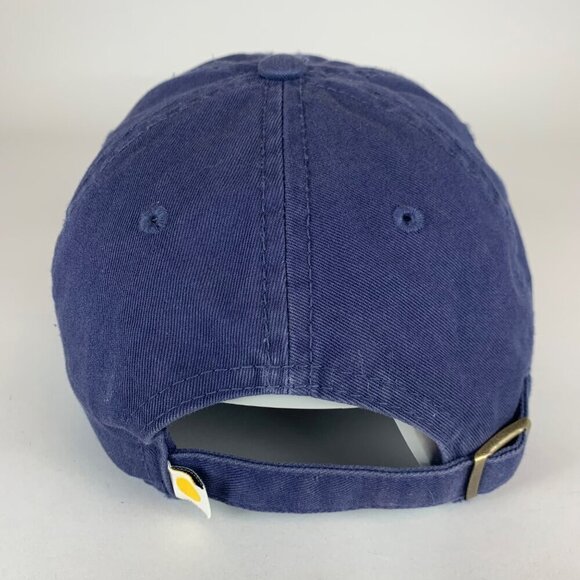Life Is Good Mens Navy Blue Relaxed Fit Strapback Hat - Picture 3 of 5